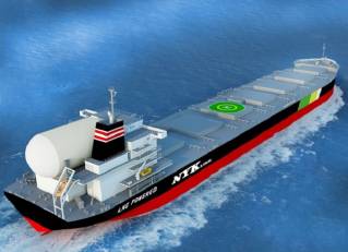 NYK to Order Two LNG-Fueled Large Coal Carriers