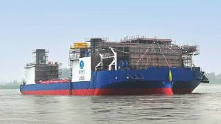 Four WTIVs equipped with SCHOTTEL propulsion systems for Ouyang Offshore in Shanghai