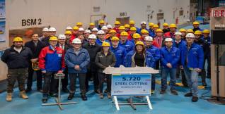 MEYER WERFT and Silversea celebrate the start of production for Silver Ray