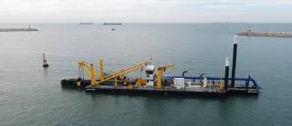 Damen delivers the largest Cutter Suction Dredger ever seen in Indonesian history