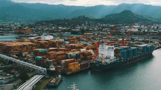 ICTSI Georgia welcomes TBX1 service