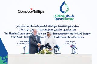 QatarEnergy, ConocoPhillips Sign Long-term Supply Agreement of Qatari LNG to Germany For At Least 15 Years