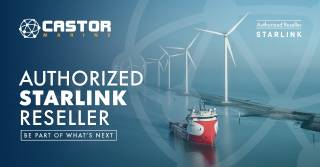 Castor Marine offers Starlink to boost Internet for its maritime, offshore and superyacht clients