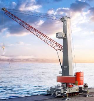 Konecranes Gottwald Mobile Harbor Crane