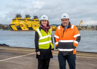 Montrose to become first Scottish port to provide shore power infrastructure to the energy sector in £1 million joint venture with Plug
