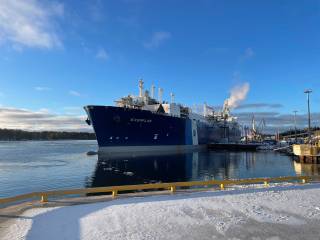 Excelerate Energy Delivers FSRU Exemplar to Finland with Commissioning Cargo