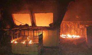 Missile hit Turkish-owned ship in Ukraine's Kherson port (Video)