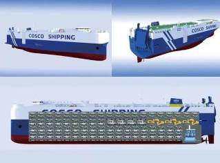 COSCO SHIPPING Joint Venture to Add Six LNG-Powered PCTCs to Its Fleet