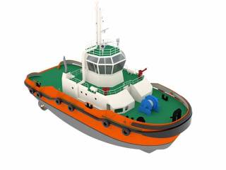 Sembcorp Marine Names First LNG Hybrid Tug in Singapore