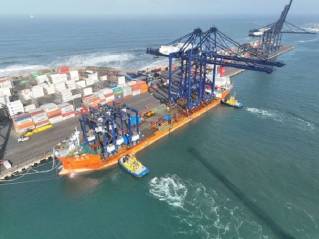 San Antonio Terminal Internacional Receives New Cranes and Moves Forward with Investment Plan