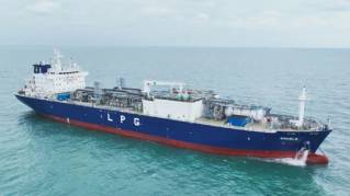 Jiangnan Shipyard delivered two 22,000 m3 ethylene carriers