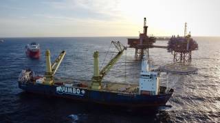 Jumbo Offshore combines precision lifting skills with engineering expertise for Technip FMC job