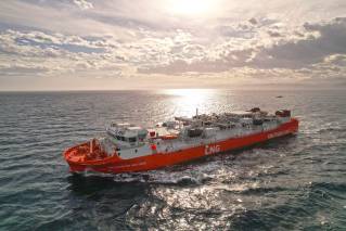 Scale Gas and Knutsen inaugurate first LNG bunkering barge built in Spain