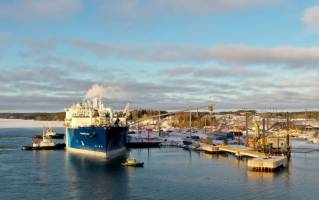 Neste’s Engineering Solutions completes its share connecting the natural gas pipeline project for Gasgrid Finland's LNG floating terminal vessel Exemplar in Inkoo, Finland in record time