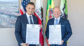 The Port of Gothenburg signs cooperative agreement with the Port of Los Angeles