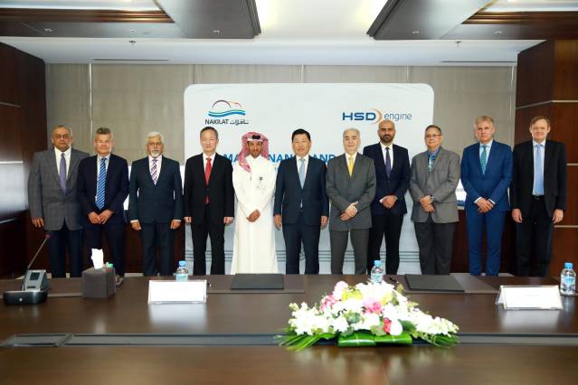 Nakilat and HSD Engine sign long-term engine maintenance and services
