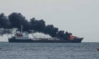 Three crew members missing after tanker KRISTIN catches fire off Indonesia