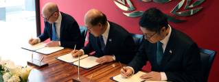 IMO, Norway and Singapore sign MoU on maritime decarbonization