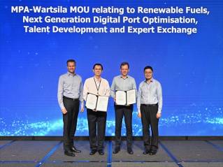 Wärtsilä and the Maritime and Port Authority of Singapore to collaborate in accelerating maritime decarbonisation and digitalisation