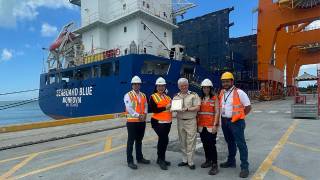 Puerto Cortés handles its first LNG-powered ship