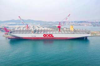 OOCL’s New 24,188 TEU Container Vessel Named OOCL Piraeus