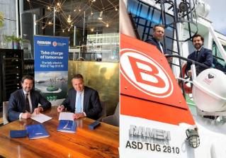 Damen Shipyards and Boluda Towage to cooperate on bringing zero-emissions tugs to Europe
