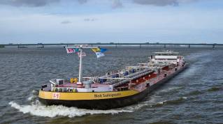 BASF and Stolt Tankers introduce the low-water chemical tanker Stolt Ludwigshafen during ship christening ceremony