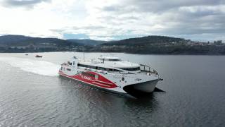 Incat Tasmania Completes Bespoke High Speed Catamaran For South Korea