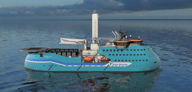 ULSTEIN lays keel For Acta Marine's CSOV - VesselFinder