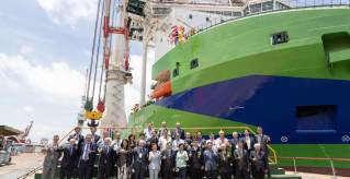 Revolutionary Offshore Installation Vessel Green Jade Joins The Fleet, A Landmark Moment For Taiwan’s Thriving Offshore Wind Market