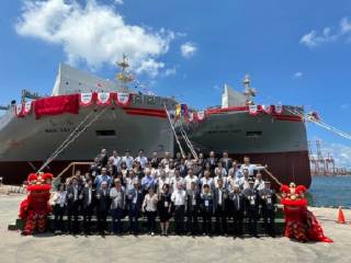 Wan Hai Lines Holds Ship Naming Ceremony for New Vessels WAN HAI 332 & WAN HAI 333
