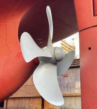 Eastern Pacific Shipping applying propeller coatings across fleet to reduce emissions and improve CII