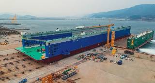Cometto SPMTs deployed in South Korea for floating dock transport