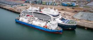 LNG bunker supply vessel Kairos returns to Gasum’s fleet