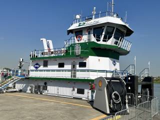 Kirby Names First US Plug-in Hybrid Electric Inland Towing Vessel