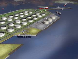 Gate terminal starts construction of 4th LNG tank at the port of Rotterdam
