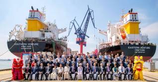 Wah Kwong held a christening ceremony for MV Eastern Venture