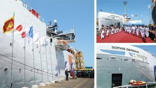 Colombo Dockyard Delivers Cable Layer to European Owner
