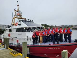 Canadian Coast Guard welcomes the CCGS Gabarus Bay into service