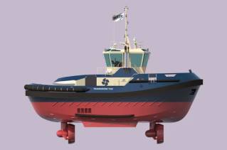 First of TRAnsverse series tugs launched at Sanmar Shipyards Tuzla