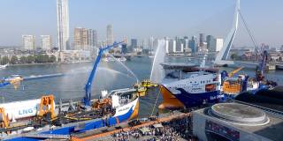 Van Oord celebrates christening of cable-laying vessel Calypso