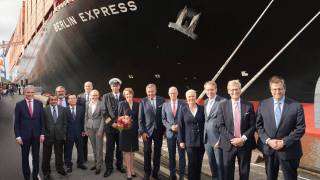 Hapag-Lloyd Welcomes Berlin Express - the First of its Hamburg Express Class Ships