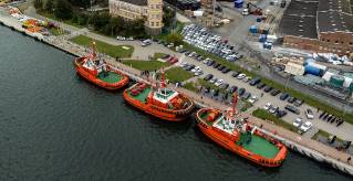 Damen Shipyards delivers three new ASD Tugs to Poland’s WUZ Port and Maritime Services