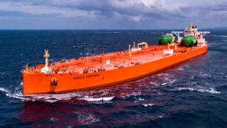 AET Takes Delivery of LNG Dual-Fuel VLCC Eagle Ventura