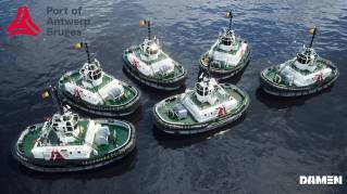 Damen Shipyards signs contract with Port of Antwerp-Bruges for supply of six new RSD Tugs