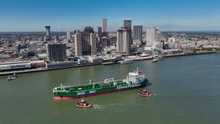 Proman Stena Bulk holds naming ceremony for methanol tanker Stena Pro Marine in the Port of New Orleans