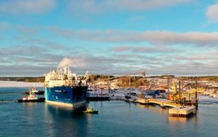 Gasum delivers second LNG cargo to the Inkoo FSRU terminal