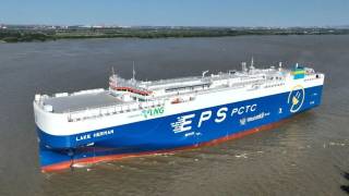 EPS welcomes delivery of company’s first duel-fuelled PCTC