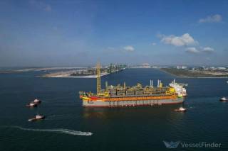 FPSO Prosperity producing and on hire