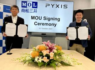 MOL and Pyxis sign Collaboration Agreement for development and market expansion of electric vessels in Singapore and Japan